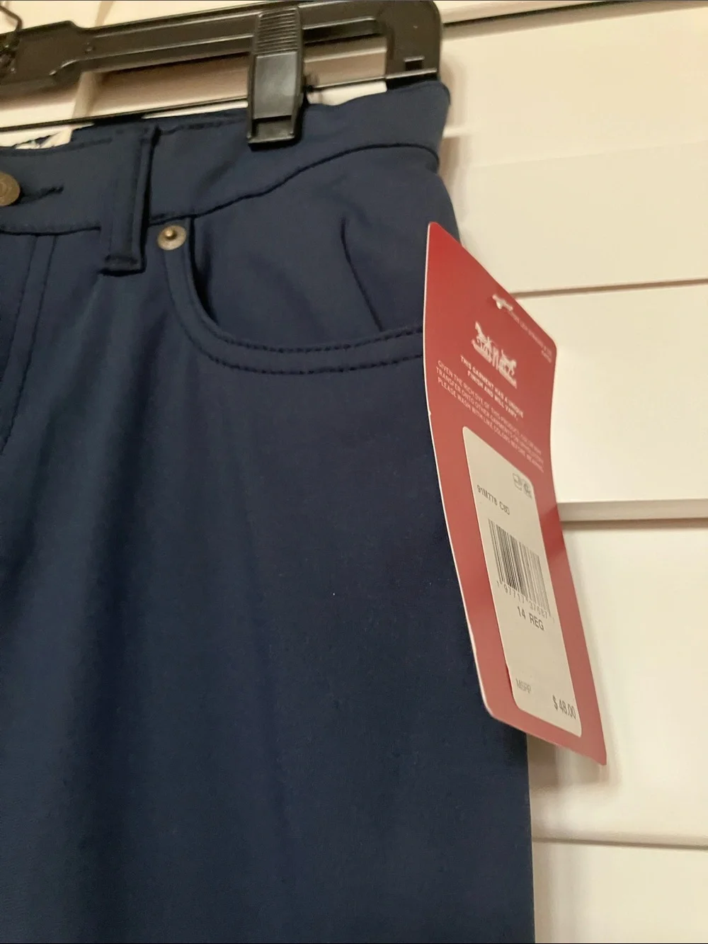 Levi's Navy Straight-Leg Kids Jeans